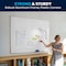 Flash Furniture HERCULES 60in. x 48in. Whiteboard, Alum Magnetic Dry Erase Board w/Wall Mount, Marker Tray, Eraser BR-FMW-76122-4860-GG - alternate 9